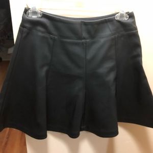 Express faux leather skirt